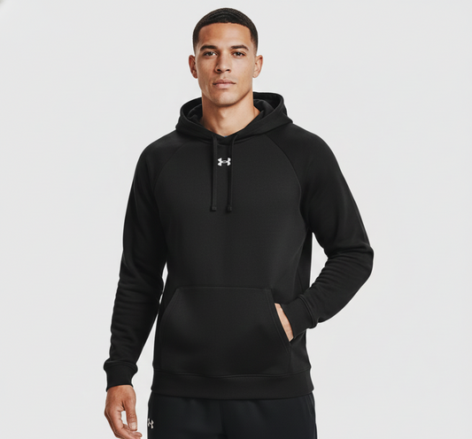 UA Ultra-Soft Classic Fleece Hoodie| Essential Men's Warm-Up Gear